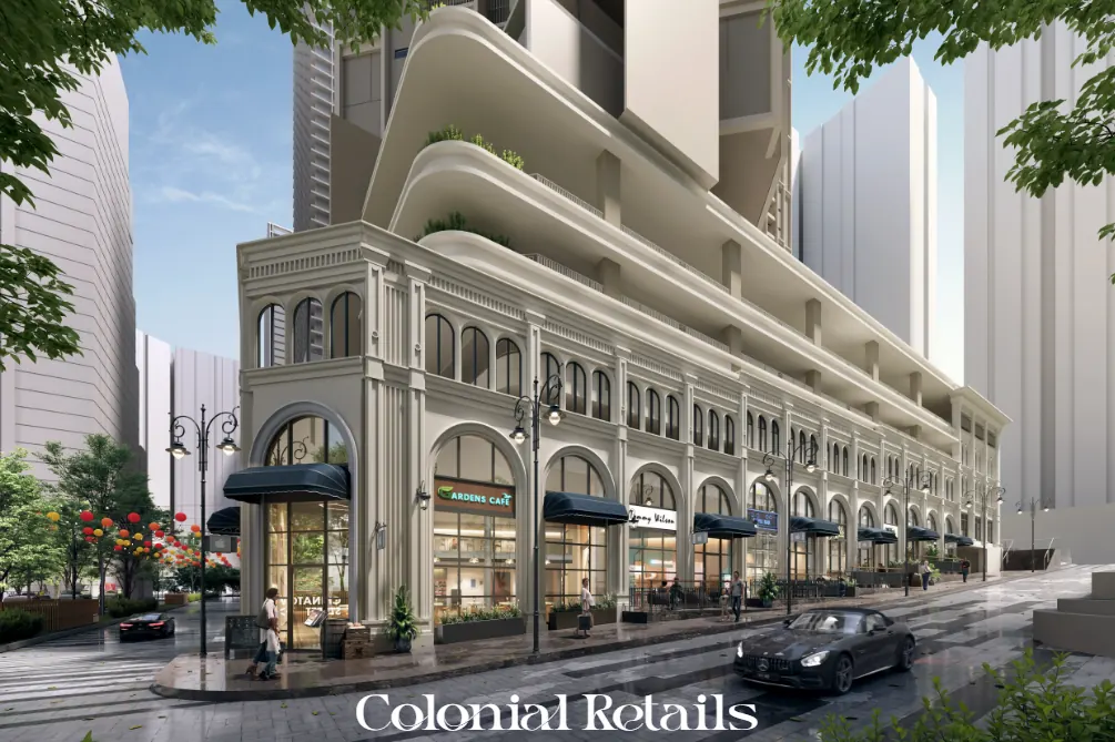 The Aldenz Colonial Retails lifestyle retail frontage